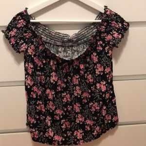 Off the shoulder shirt